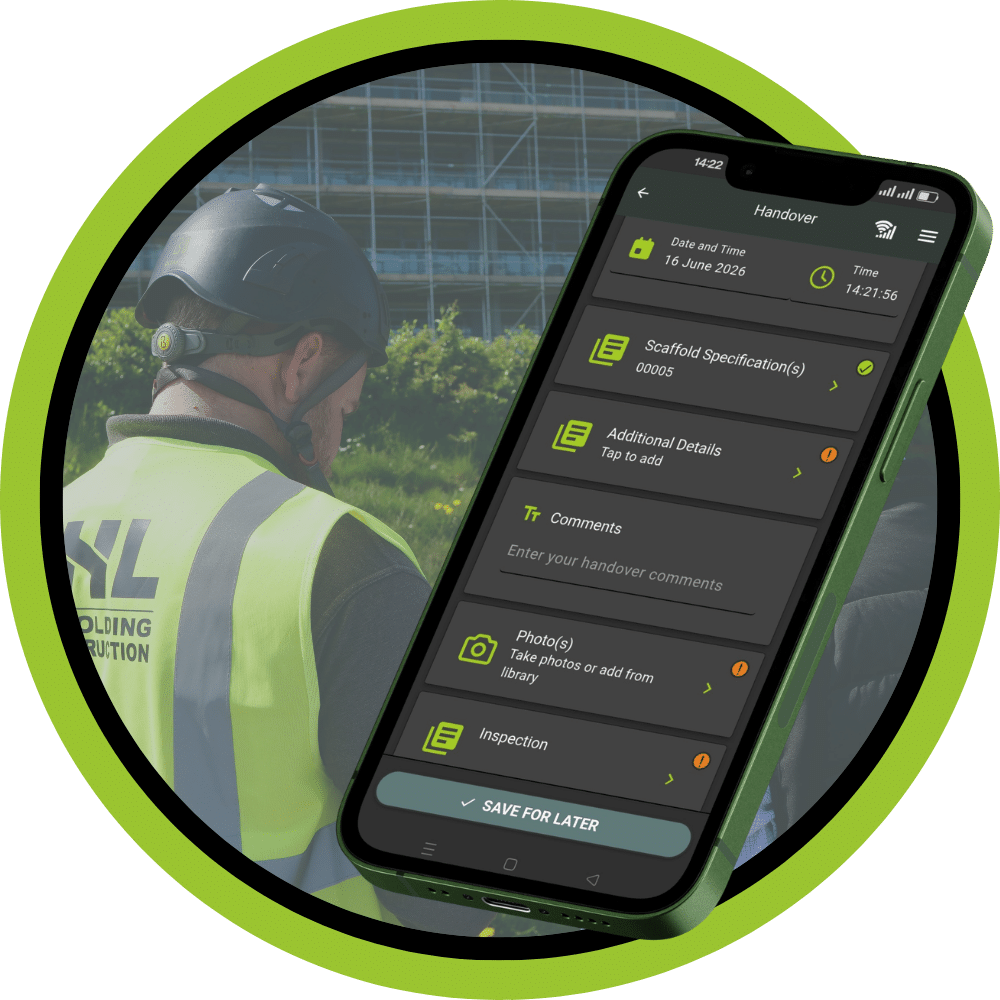 Mobile Scaffold Handovers & Off-hires