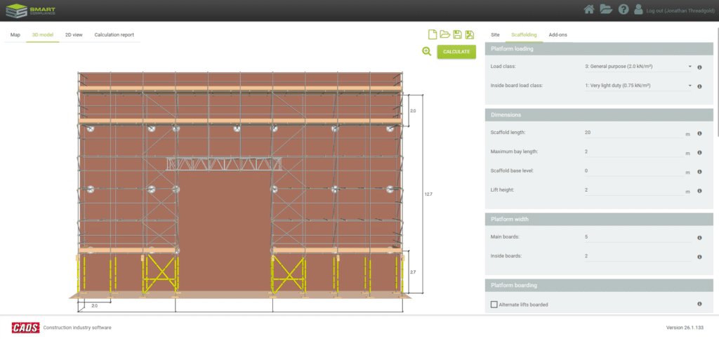 Automatic TG20 compliance checks
